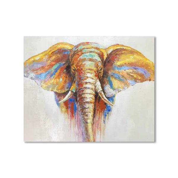 Modern an Elephant Artwork for Wall Art