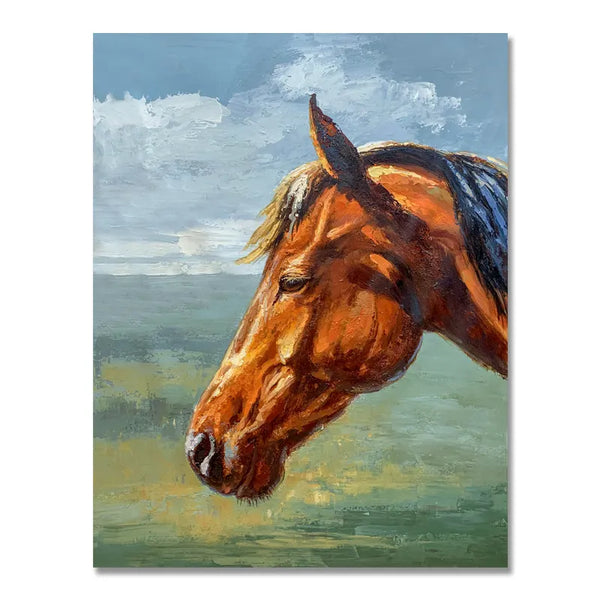 Artwork of Horse Living Room Wall Art