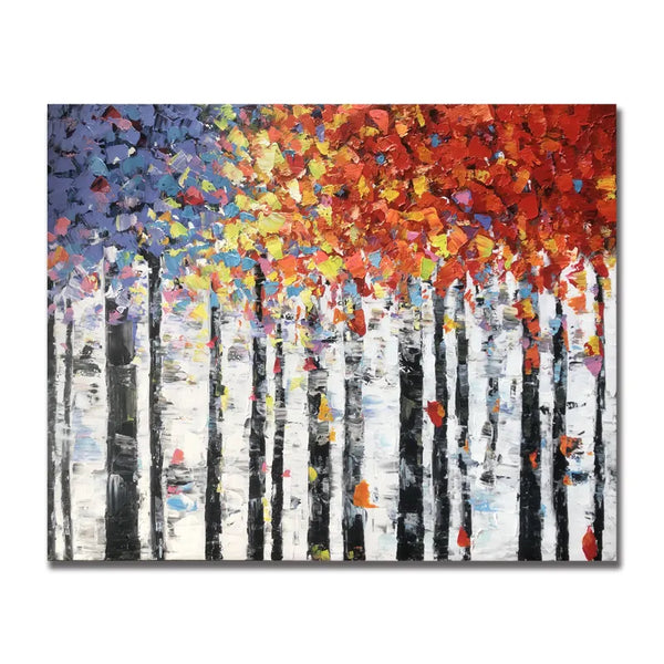 Forest Fashion Wall Art Paintings for Living Room