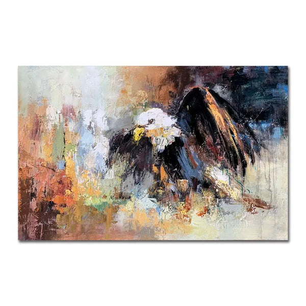 Colorful Eagle Home Decor Canvas Painting