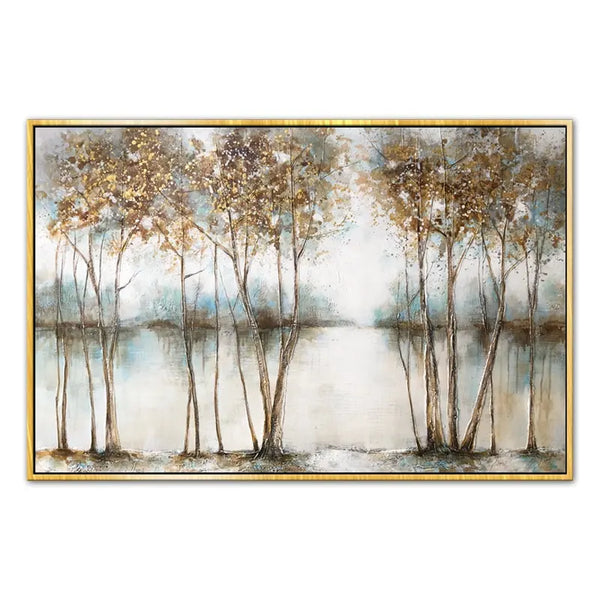 Shore Tree Wall Decoration Painting