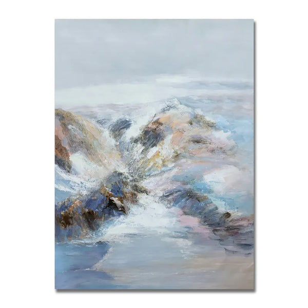 The Fog in the Mountains Painting