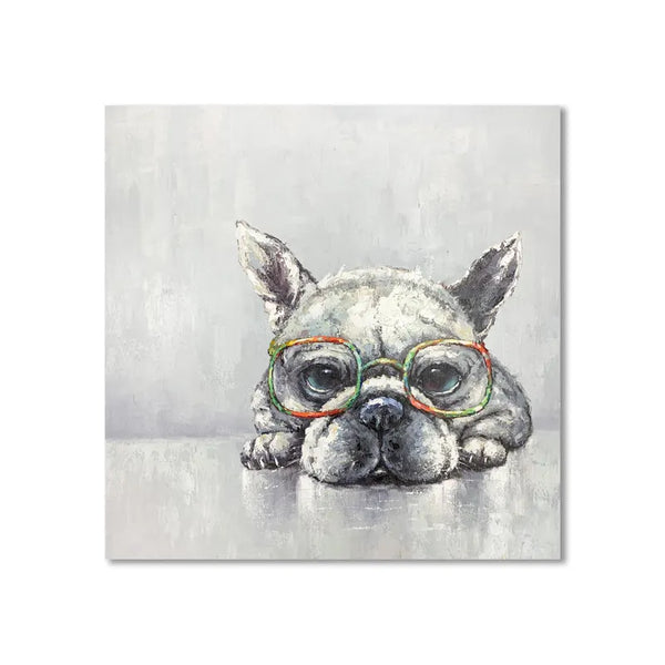 Home Decoration Abstract Dog Wall Art Design