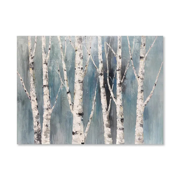 Trees in Forest Landscape Art