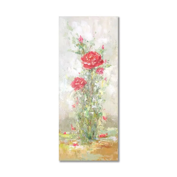 Floral Symphony Canvas Wall Art