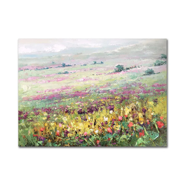 Natural Colorful Flowers Painting