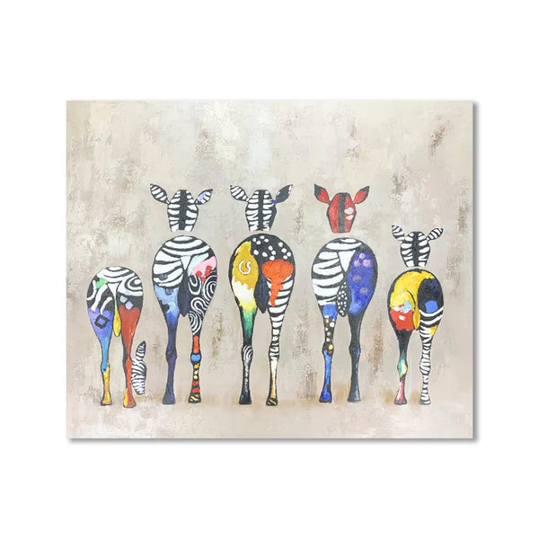 Hand Painted Beautiful Horse Animals Decoration