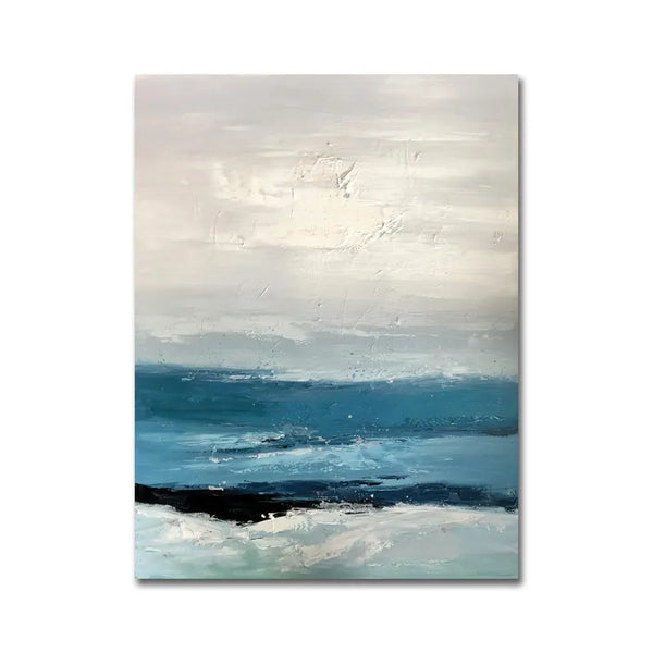 Hand Painted Sea Wall Art