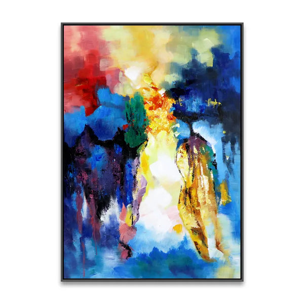 Colorful Smoke Pure Contemporary Abstract Art