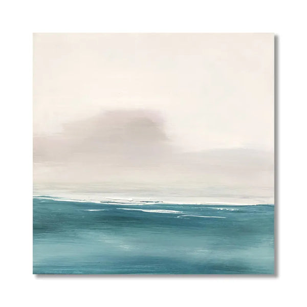 Hand Painted Abstract Seascape Modern Art