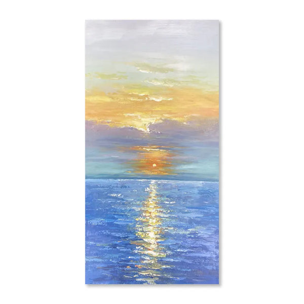 Wall Hanging Seascape Sunset Painting